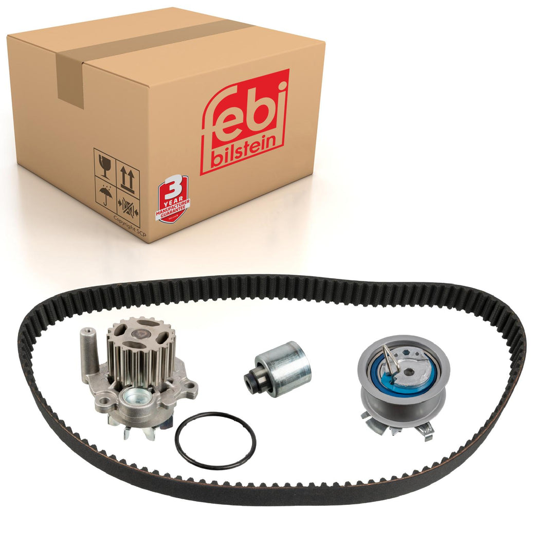 Water Pump Timing Belt Kit Fits VW 038198119A Febi 176589
