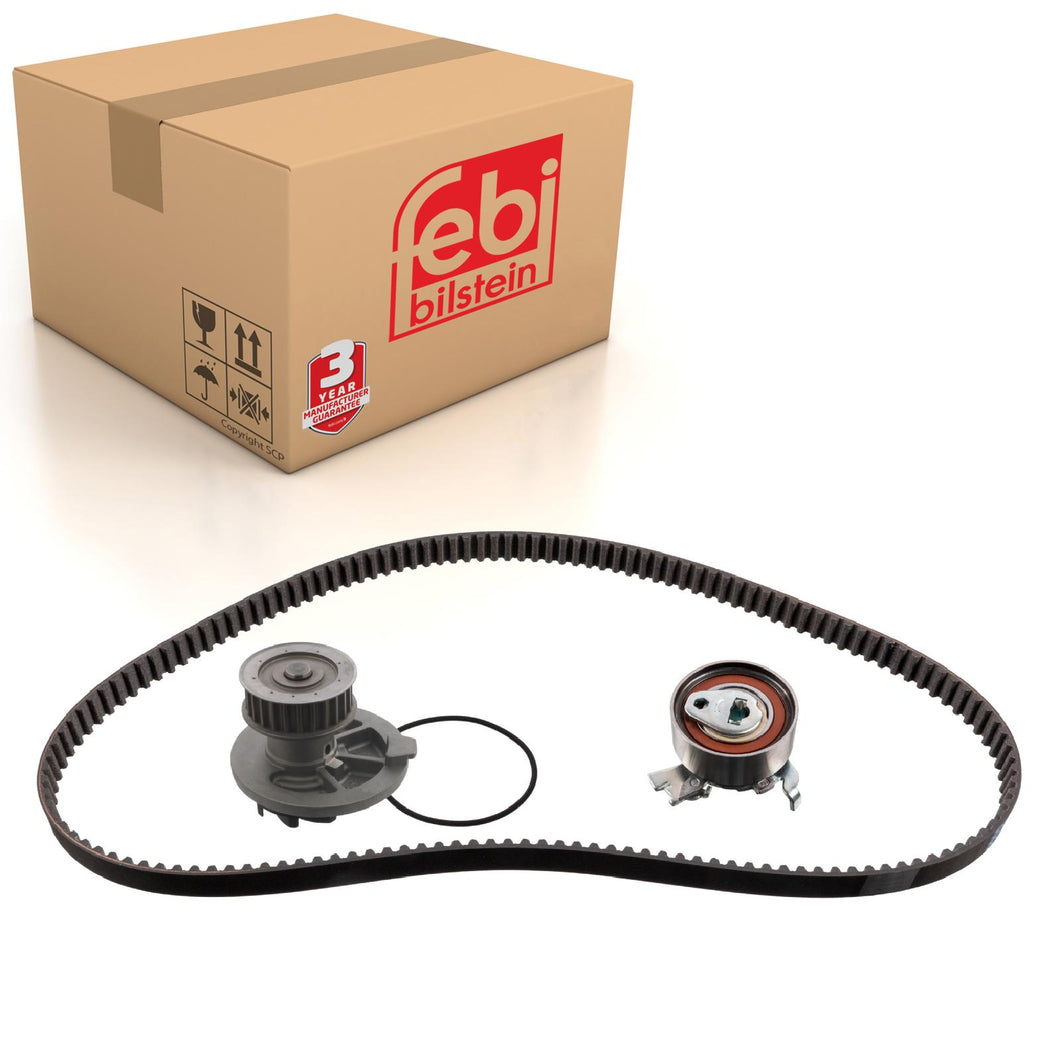 Water Pump Timing Belt Kit Fits Vauxhall 5636562 Febi 176603