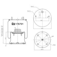 Load image into Gallery viewer, Air Spring Fits SAFHolland OE 3 228 1027 00 Febi 176791