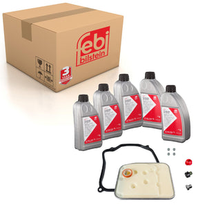 ATF Oil Service Filter Kit Transmission 5L Fits VW Golf Polo Audi A3 Febi 176856