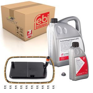 ATF Oil Service Filter Kit Transmission 6L Fits BMW X5 2001-06 Febi 176891