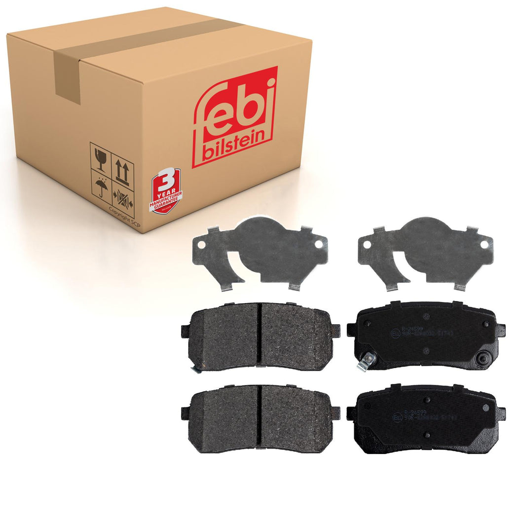 Brake Pad Set Fits Kia OE 58302-C5A00 SK1 Febi 177077