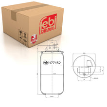 Load image into Gallery viewer, Air Spring Fits Iveco OE 5 0004 2600 Febi 177162