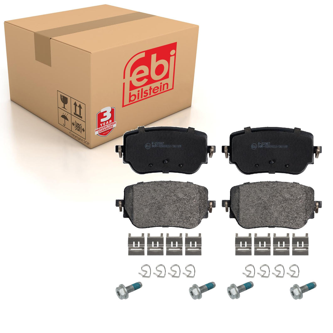 Rear Brake Pad Set Fits Mercedes A-Class B-Class CLA 000 420 58 03 Febi 177185