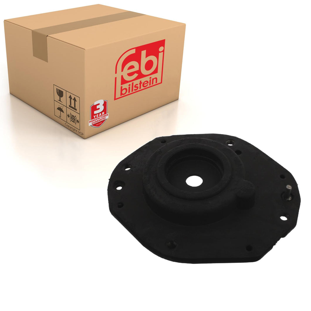 Front Strut Mounting No Friction Bearing Fits Peugeot Partner Ranch C Febi 17801