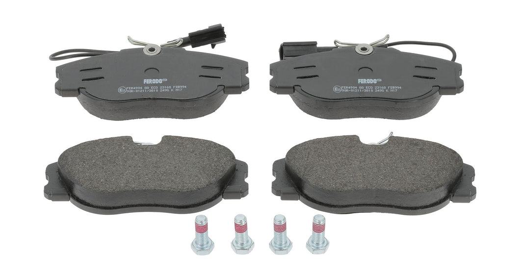 Front Brake Pad Set Fits Alfa Romeo Lancia OE 9948092 Ferodo FDB994