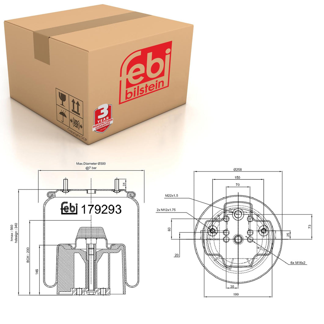 Air Spring Febi 179293