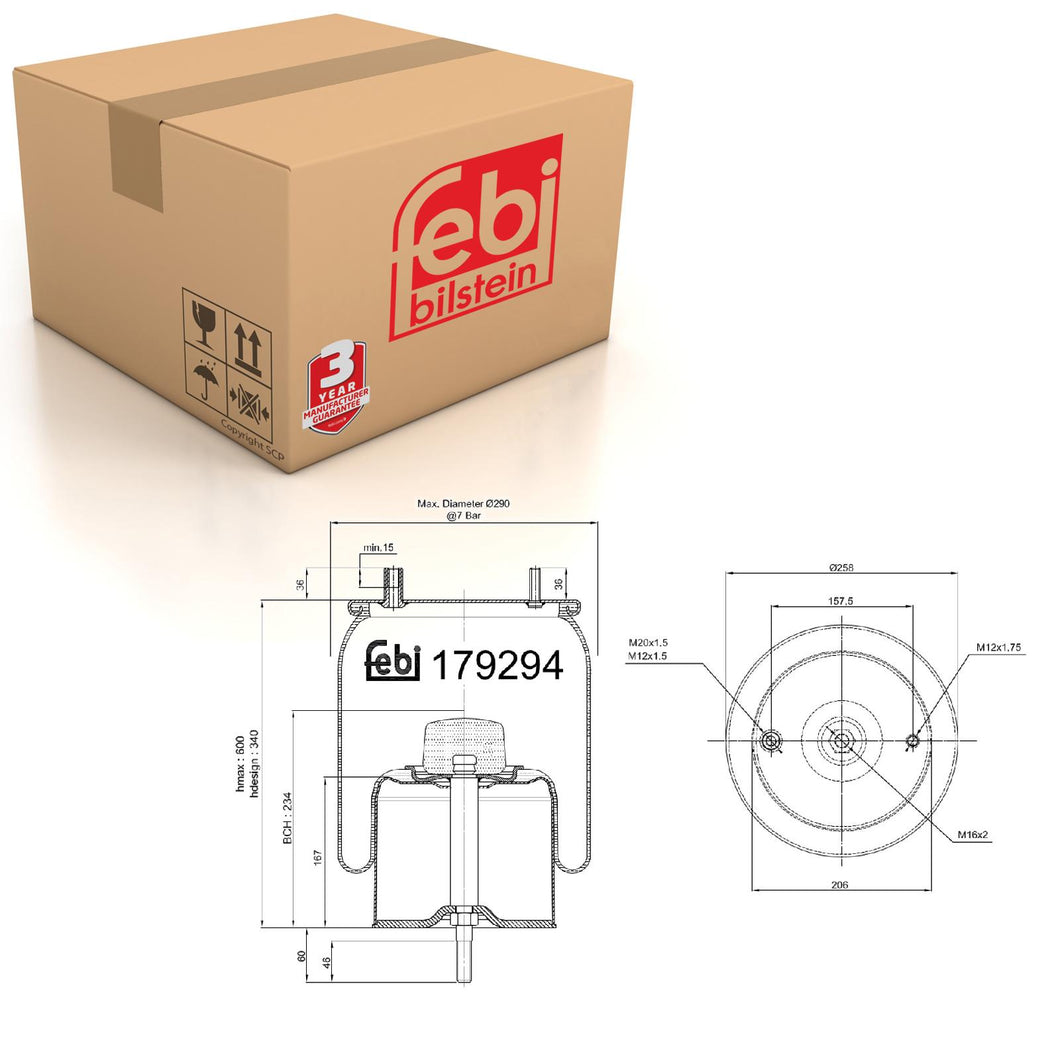 Air Spring Febi 179294