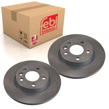 Load image into Gallery viewer, Pair of Rear Brake Disc Fits Volkswagen Transporter Febi 18490