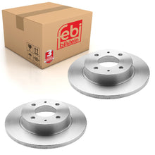 Load image into Gallery viewer, Pair of Front Brake Disc Fits Nissan Sunny OE 4020650Y01 Febi 18700