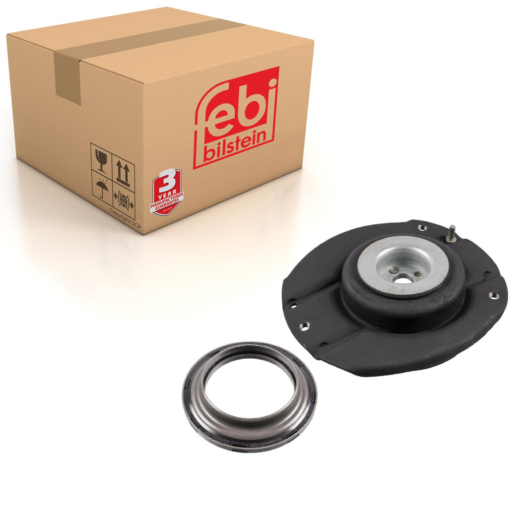 Front Right Strut Mounting Inc Friction Bearing Fits Peugeot 206 206+ Febi 18757