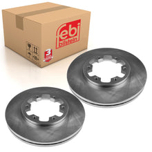 Load image into Gallery viewer, Pair of Front Brake Disc Fits Nissan Pick Up Terrano Ford Maverick 94 Febi 18895