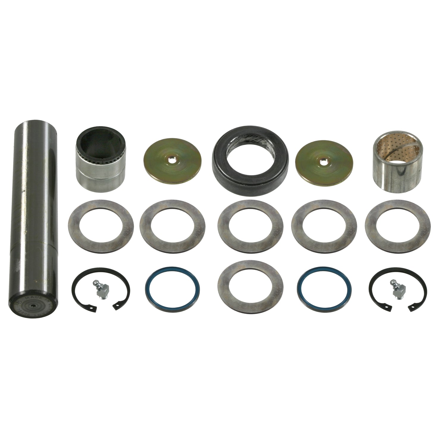 Load image into Gallery viewer, Front King Pin Set Inc Thrust Bearing Single Set Fits MAN F 9 L 2000 Febi 18998
