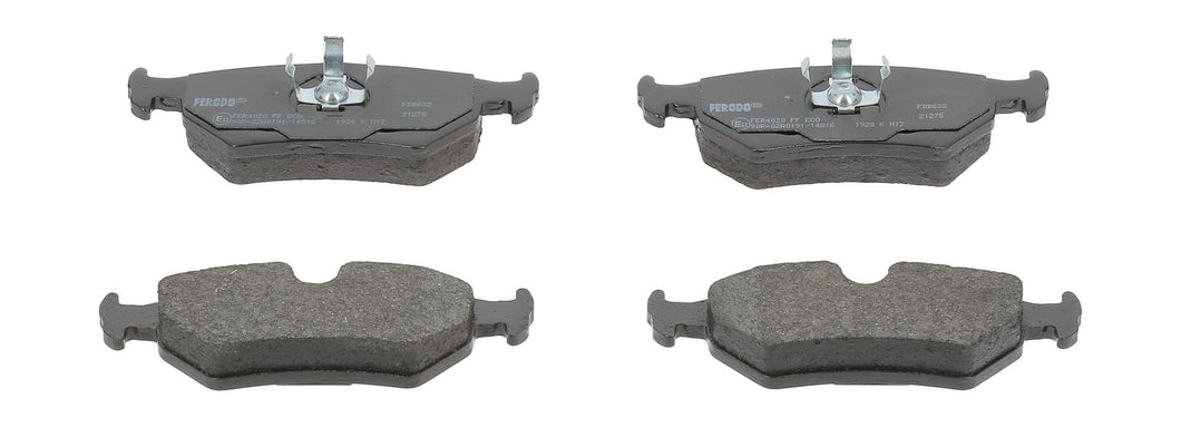 Rear Brake Pad Set Fits Daimler Jaguar OE JLM1833 Ferodo FDB632