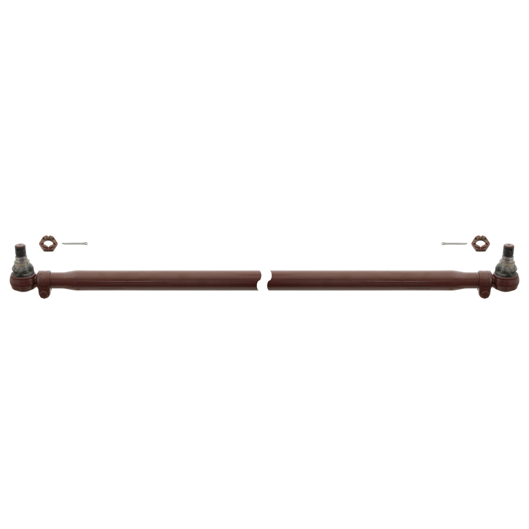 Front Tie Rod Inc Castle Nuts & Cotter Pins Fits Mercedes Benz Actros Febi 19216