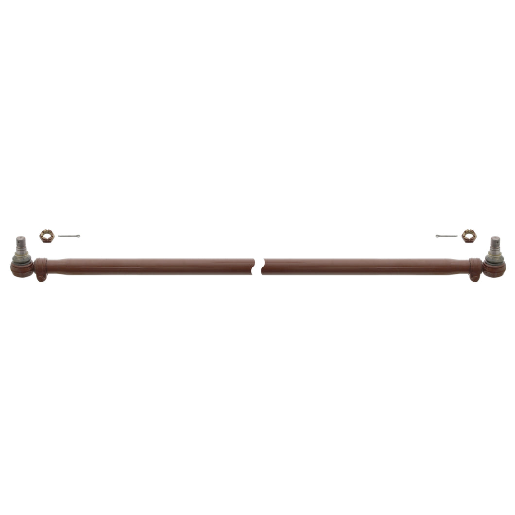 Front Tie Rod Inc Castle Nuts & Cotter Pins Fits Mercedes Benz Actros Febi 19218
