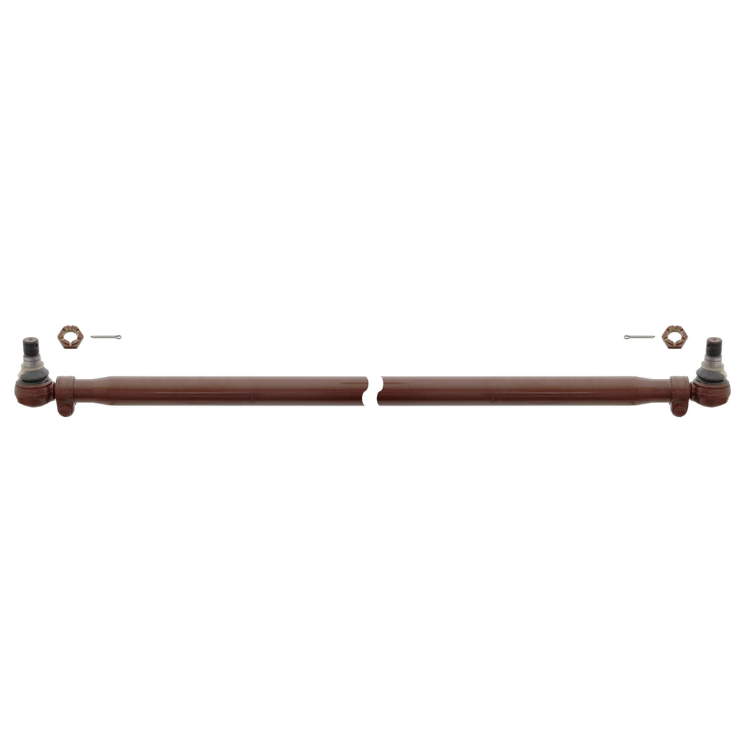 Front Tie Rod Inc Castle Nuts & Cotter Pins Fits Mercedes Benz Actros Febi 19329