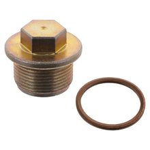 Load image into Gallery viewer, Audi Oil Drain Plug Seal Fits 80 100 A4 A6 A8 Febi 19401