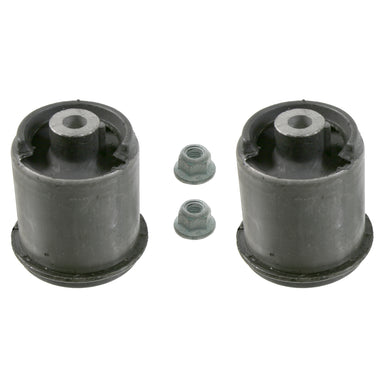 Rear Axle Beam Mounting Kit Inc Nuts Fits Volkswagen Bora Crosspolo G Febi 19930