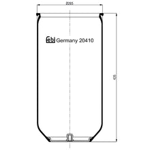 Load image into Gallery viewer, Air Spring No Piston Fits MAN SL SR SUSG SU OE 81436010047 Febi 20410