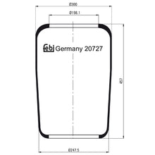 Load image into Gallery viewer, Air Spring No Piston Fits Volvo bitte Abmessungen beachten/please pay Febi 20727