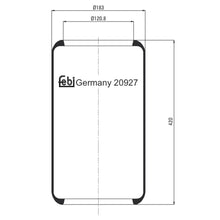 Load image into Gallery viewer, Air Spring No Piston Fits Volvo B9 TL Olympian SuperolympianOlympian Febi 20927