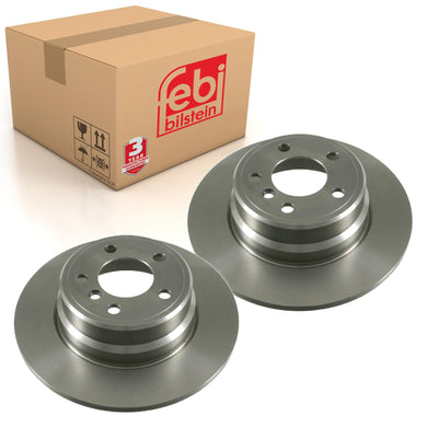 Pair of Rear Brake Disc Fits BMW X5 E53 OE 34216859678 Febi 21178