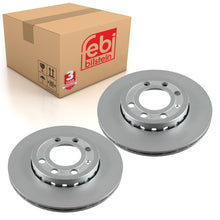 Load image into Gallery viewer, Pair of Front Brake Disc Fits Volkswagen Lupo Audi A2 8Z Febi 21580