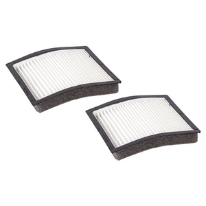Cabin Pollen Filter X2 Fits BMW 316 g Compact 316 i Compact 318 tds C Febi 21601
