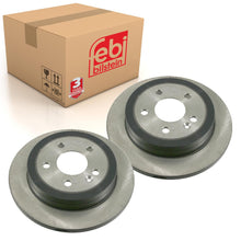 Load image into Gallery viewer, Pair of Rear Brake Disc Fits Mercedes Benz M-Class Model 163 Febi 21923