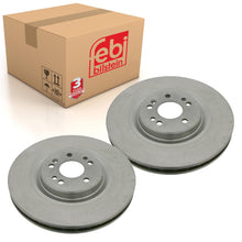 Load image into Gallery viewer, Pair of Front Brake Disc Fits Mercedes Benz M-Class Model 163 Febi 21950