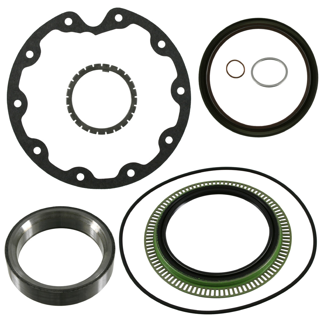 Rear Wheel Hub Gasket Set Fits Mercedes Benz Actros Atego 18t Axor Ir Febi 21976