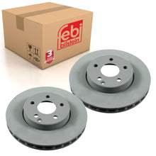 Load image into Gallery viewer, Pair of Front Brake Disc Fits Mercedes Benz E-Class Model 211 Febi 22156