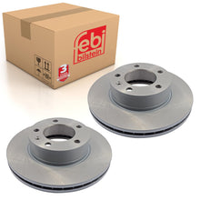 Load image into Gallery viewer, Pair of Front Brake Disc Fits Vauxhall Movano Nissan Interstar A Rena Febi 22240