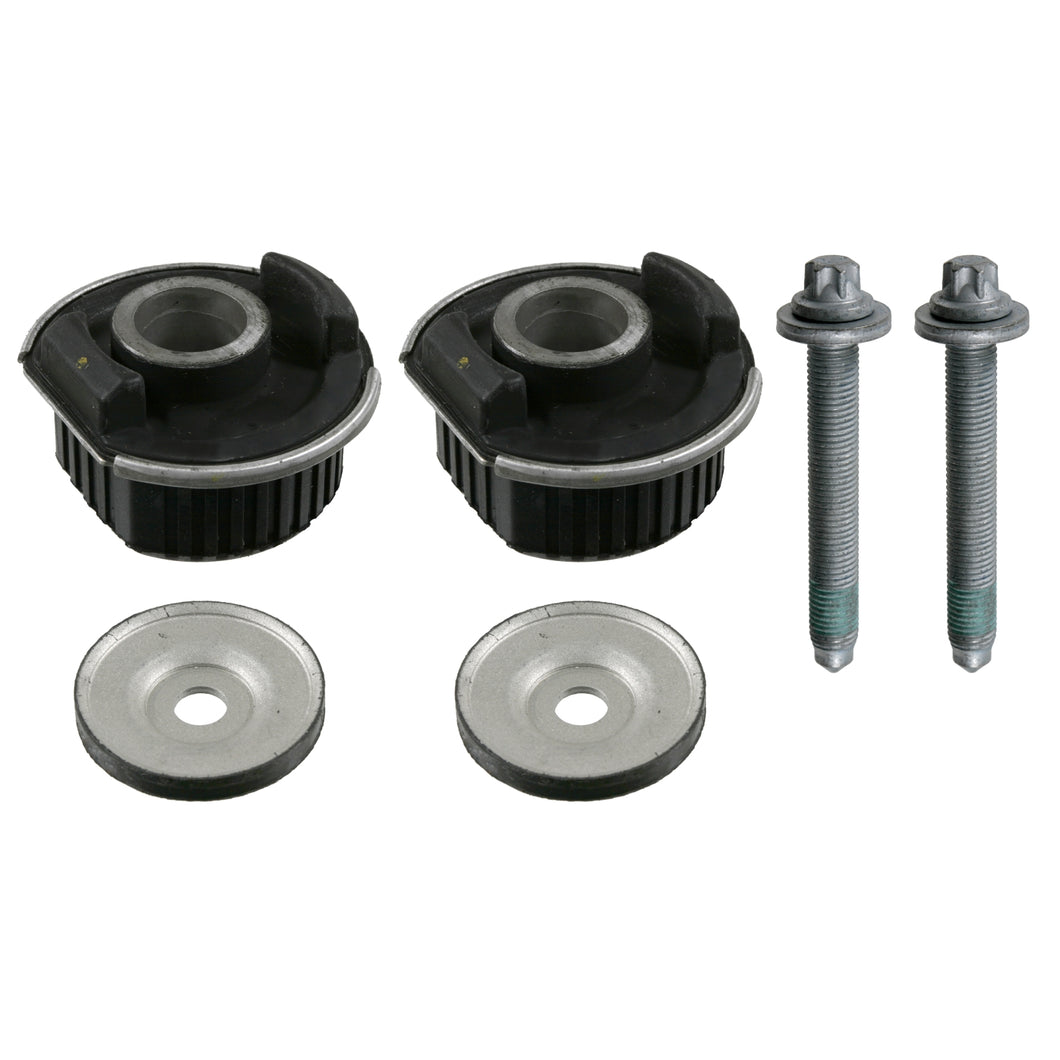 Rear Axle Beam Mounting Kit Inc Bolts Fits Mercedes Benz C-Class Mode Febi 22266