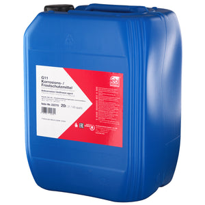 Blue Coolant Antifreeze Concentrate G11 20Ltr Fits Seat VW Febi 22270