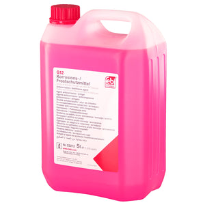 Pink Red Coolant Antifreeze Concentrate G12 5Ltr Fits Audi Seat Febi 22272