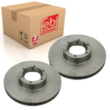 Load image into Gallery viewer, Pair of Front Brake Disc Fits Vauxhall Movano A Renault Master II Febi 22853