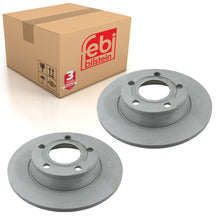 Load image into Gallery viewer, Pair of Rear Brake Disc Fits Audi A6 quattro OE 4B0615601B Febi 22906