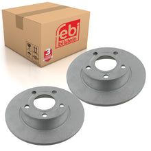 Load image into Gallery viewer, Pair of Rear Brake Disc Fits Audi A6 quattro OE 4B0615601A Febi 22908