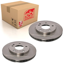 Load image into Gallery viewer, Pair of Front Brake Disc Fits Mercedes Benz A-Class Model 168 Febi 22994