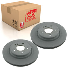 Load image into Gallery viewer, Pair of Rear Brake Disc Fits Mercedes Benz C-Class Model 202 203 SLK Febi 23210