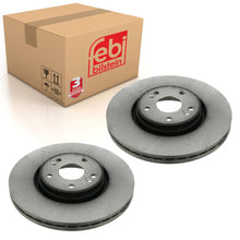Load image into Gallery viewer, Pair of Front Brake Disc Fits Renault Laguna II OE 8200007122 Febi 23333