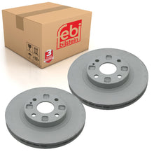 Load image into Gallery viewer, Pair of Front Brake Disc Fits Mazda 323 BJ OE BJ1Y3325X Febi 23441
