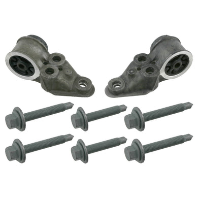 Rear Axle Beam Mounting Kit Inc Bolts Fits Volkswagen Passat 4motion Febi 23474