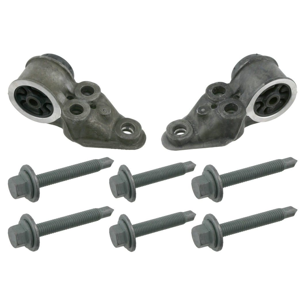 Rear Axle Beam Mounting Kit Inc Bolts Fits Volkswagen Passat 4motion Febi 23474
