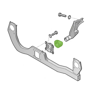 Audi Engine Snub Mounting Rubber Buffer Bumper Fits A4 A6 8E0199339 Febi 23537