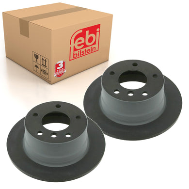Pair of Rear Brake Disc Fits BMW Z3 E36 OE 34216794298 Febi 23555
