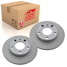 Load image into Gallery viewer, Pair of Rear Brake Disc Fits Seat Exeo Audi quattro 90 A4 Coupe S4 Febi 23570
