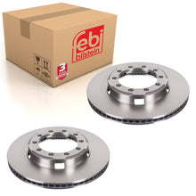 Load image into Gallery viewer, Pair of Front Brake Disc Fits IVECO CityClass EuroClass EuroRiderCity Febi 23721
